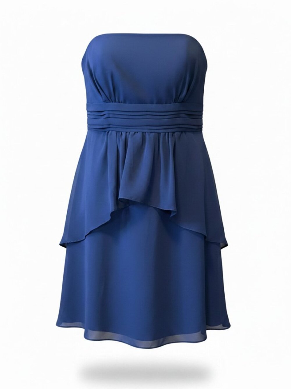 Alfred Angelo Navy Blue Strapless Dress – 14